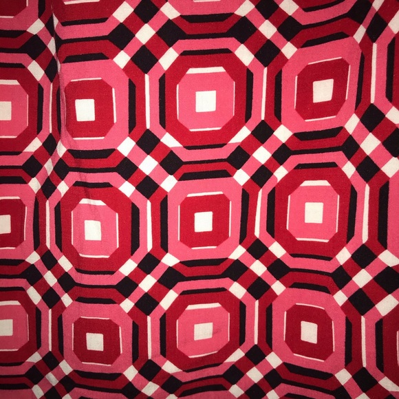 Cynthia Rowley button down top, geometric print - Picture 6 of 8